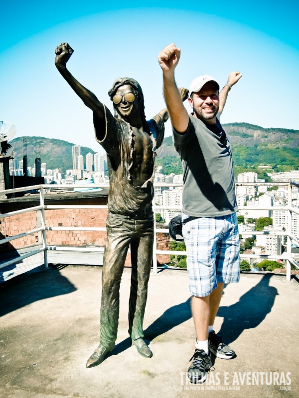 Imitando meu ídolo em sua laje: Michael Jackson