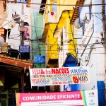 As cores se misturam no Santa Marta