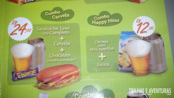 Combos voltados para a turma do happy-hour