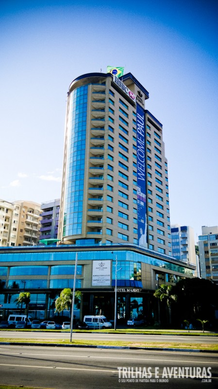 Fachada do Majestic Palace Hotel