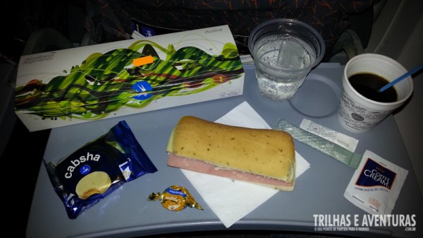 Lanche da Aerolineas Argentinas