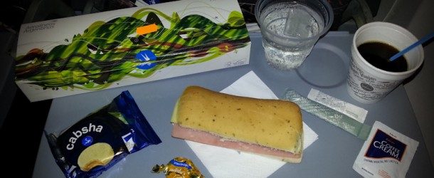 Lanche da Aerolineas Argentinas