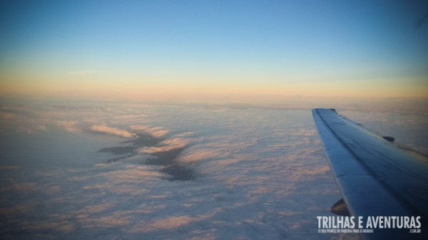 Voando com a Andes Líneas Aéreas por cima da Cordilheira dos Andes