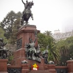 Monumento na Plaza General San Martin - Buenos Aires