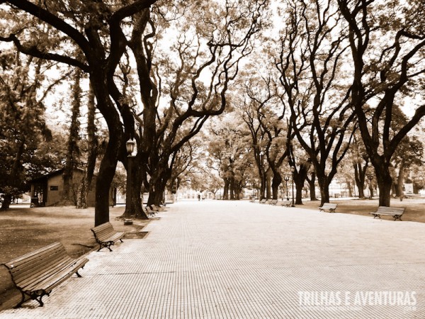 Plaza General San Martin - Buenos Aires, Argentina