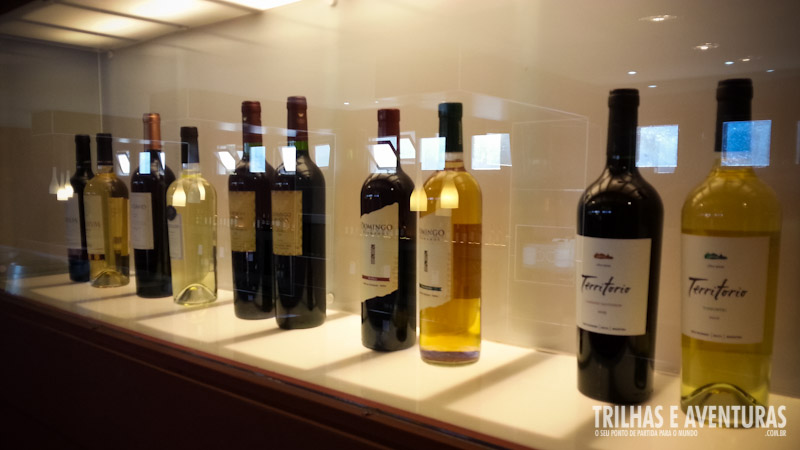 Garrafas em Exposição - Museu da Vida e do Vinho em Cafayate, Argentina