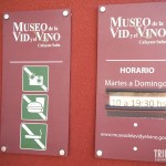 Placa na Entrada - Museu da Vida e do Vinho em Cafayate, Argentina