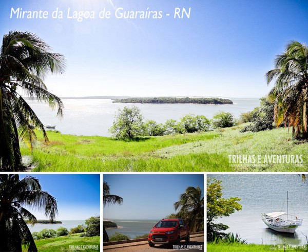 Em Tibau do Sul, possui uma das melhores vistas para o pôr-do-sol - Mirante da Lagoa de Guarairas - RN