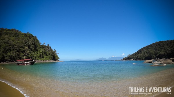 Panorâmica da Praia Guaíba de Fora em Mangaratiba