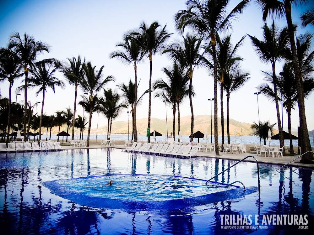 Piscina fria e hidro aquecida do Portobello Resort e Safari