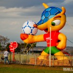 O Mascote da Copa já está em Brasília