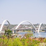 Ponte JK ou "Terceira Ponte", em Brasília