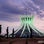 Fim de tarde na Catedral Metropolitana