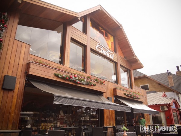 Caracol Gourmet em Canela, em frente a praça da Catedral de Pedra