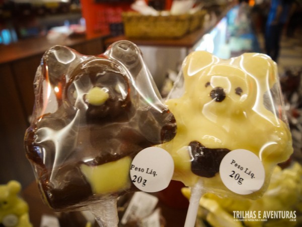 As crianças ficam apaixonadas pelos chocolates em formato de bichinho