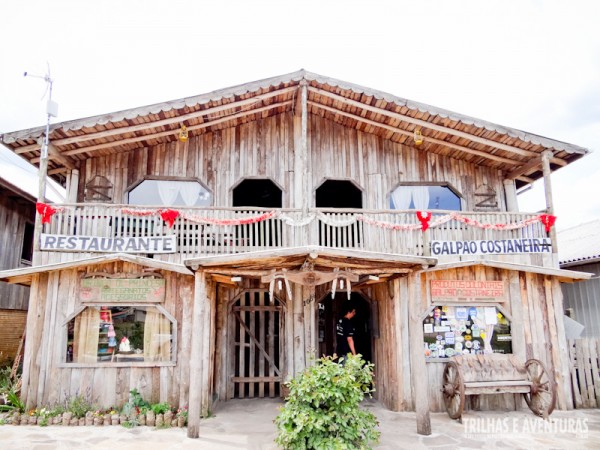 Restaurante Galpão Costaneira, em Cambará do Sul