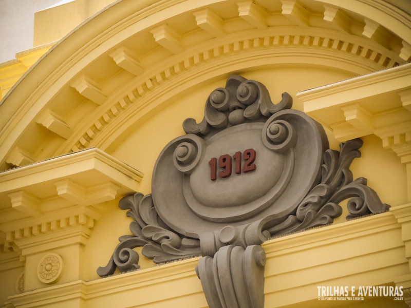 Detalhe da Biblioteca Pública de Porto Alegre