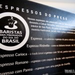 Experiemnte cafés de baristas premiados no Press Café