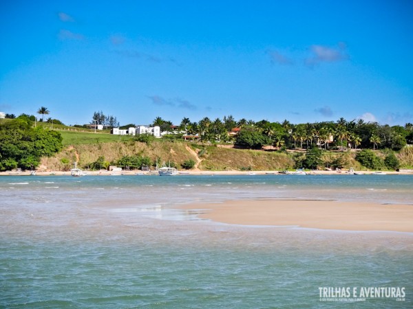 Banco de areia da Lagoa de Guaraíras