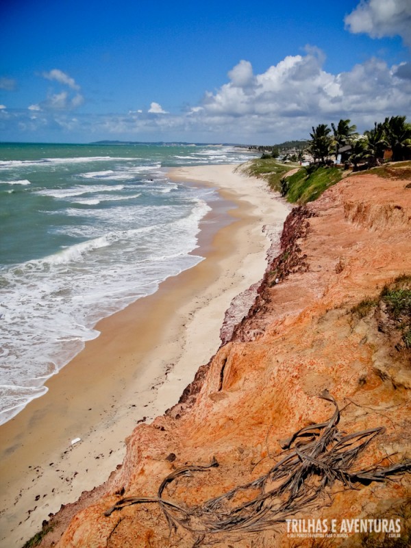 Vista do Mirante das Tartarugas, na Praia de Sibaúma