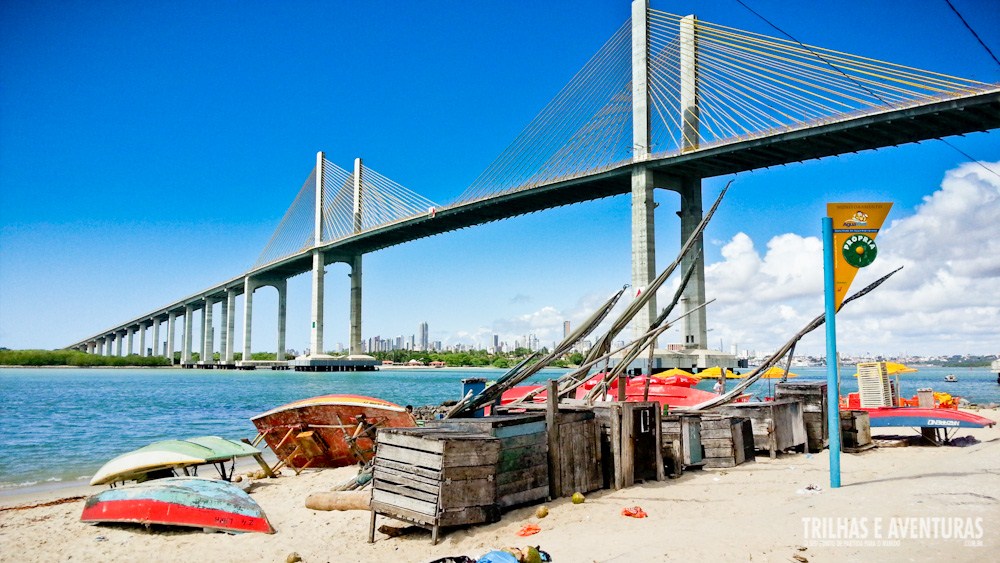 Ponte Newton Navarro tirada do celular - Viagens Possíveis