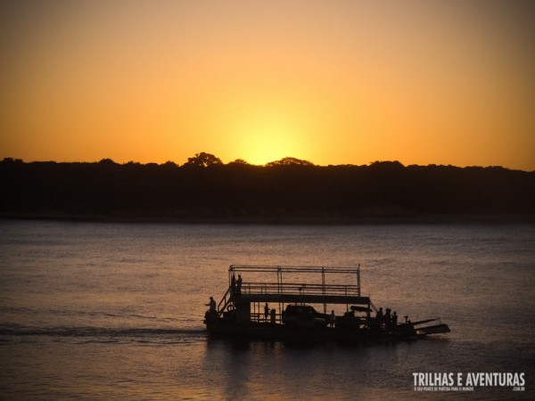 Pôr-do-Sol na Lagoa de Guaraíras, em Tibau do Sul