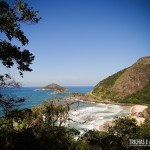 Vista da Prainha do meio da trilha