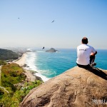 Curtindo o visual do Mirante do Caeté, na Prainha