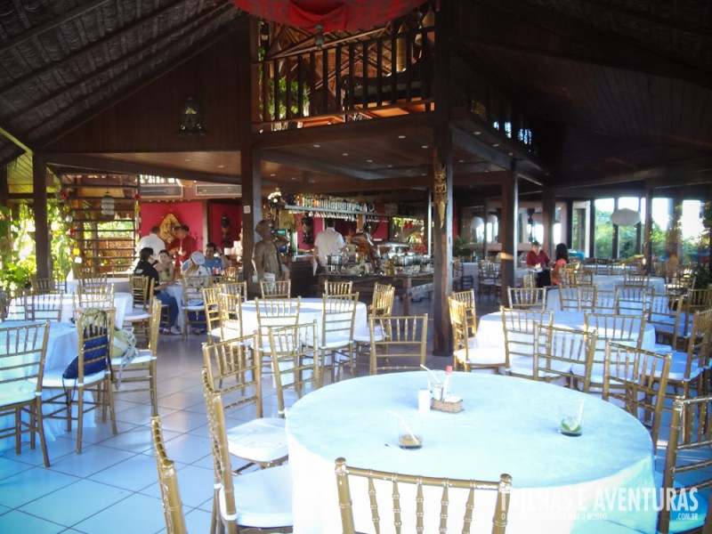 Restaurante do Hotel Sombra e Água Fresca, em Pipa