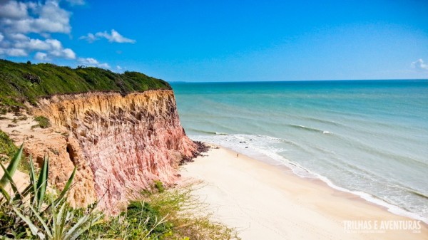 Ponta do Madeiro, visto do Santuário Ecológico de Pipa