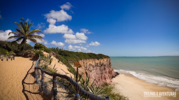 Ponta do Madeiro, visto do Mirante da Prainha