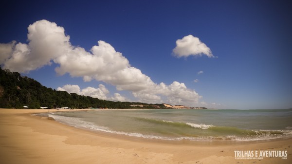 Vista da Praia do Madeiro, em Pipa