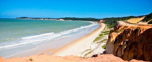 Mirante da Praia de Cacimbinha, com a incrível Pipa ao longe
