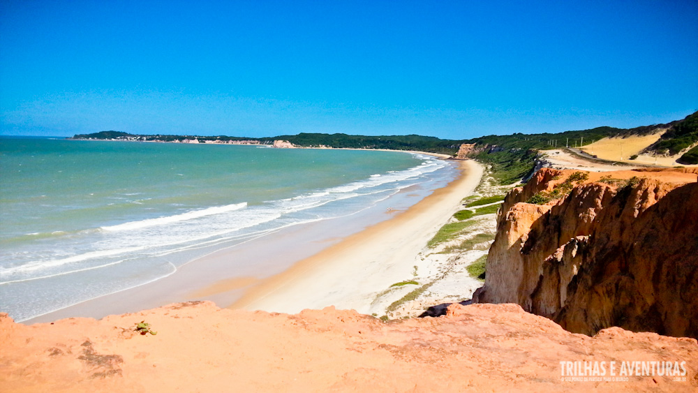 Mirante da Praia de Cacimbinha, com a incrível Pipa ao longe