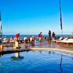 Piscina com vista panorâmica do Hotel Sombra e Água Fresca