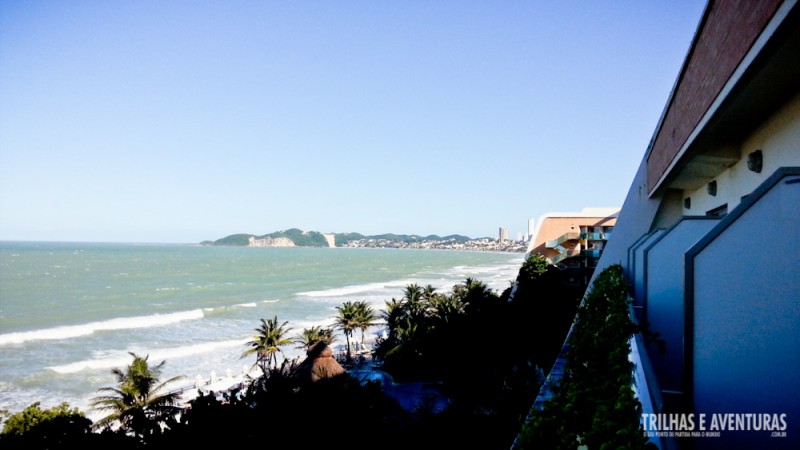 Vista da varanda dos quartos da frente