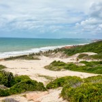 Basta descer a trilha para chegar no Chapadão e Praia das Minas