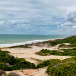 Panorâmica do Spa da Alma com vista para o Chapadão e Praia das Minas