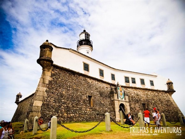 O famoso Farol da Barra