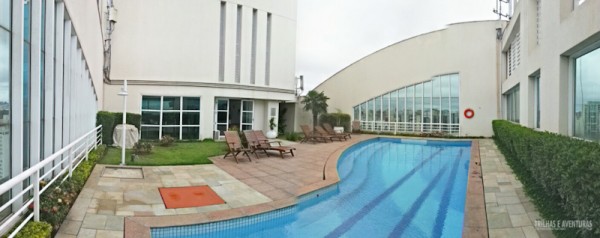 Foto Panorâmica da cobertura do Hotel Comfort Ibirapuera