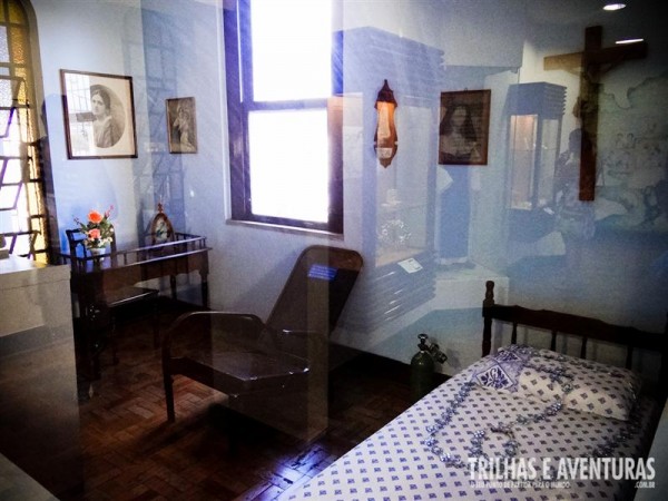 Quarto de Irmã Dulce com seus pertences intactos