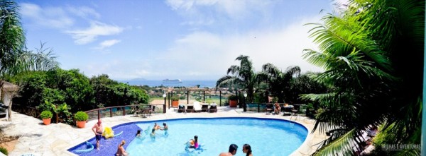 Panorâmica da Piscina do Hotel