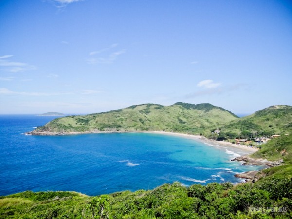 Praia Brava, vista do Mirante da Brava