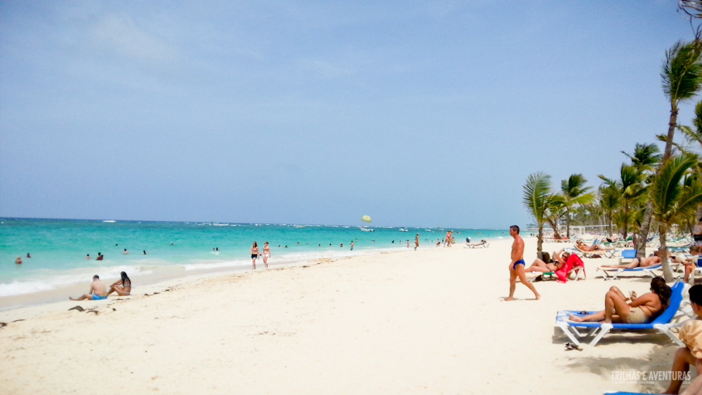 Praia de Punta Cana, na República Dominicana