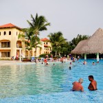 Piscina do Hotel Iberostar Hacienda Dominicus em Bayahibe