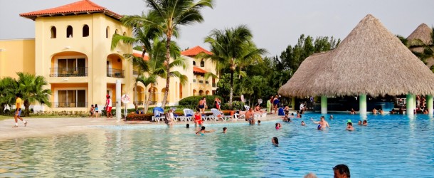 Piscina do Hotel Iberostar Hacienda Dominicus em Bayahibe
