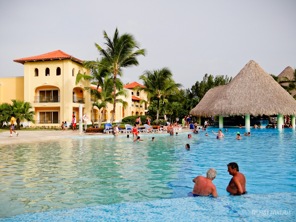 Piscina do Hotel Iberostar Hacienda Dominicus em Bayahibe