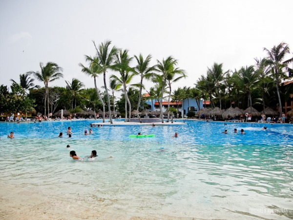 Piscina do Hotel Iberostar Hacienda Dominicus - Resort All Inclusive em Bayahibe