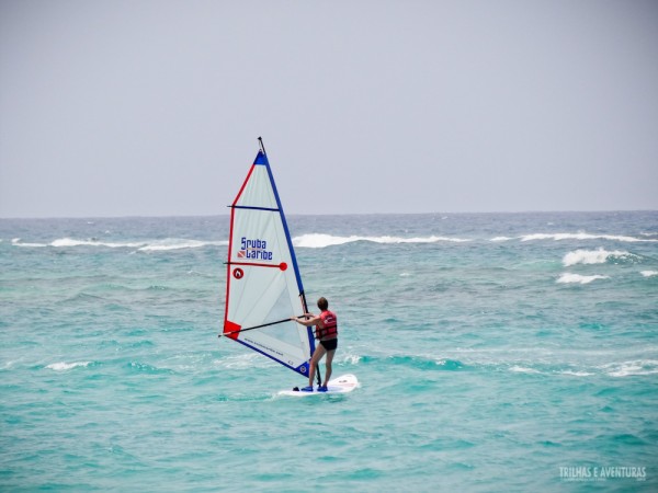 Aulas de Windsurf podem ser contratadas nos resorts