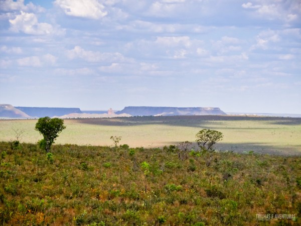 Serras e chapadas fazem parte da paisagem do Jalapão